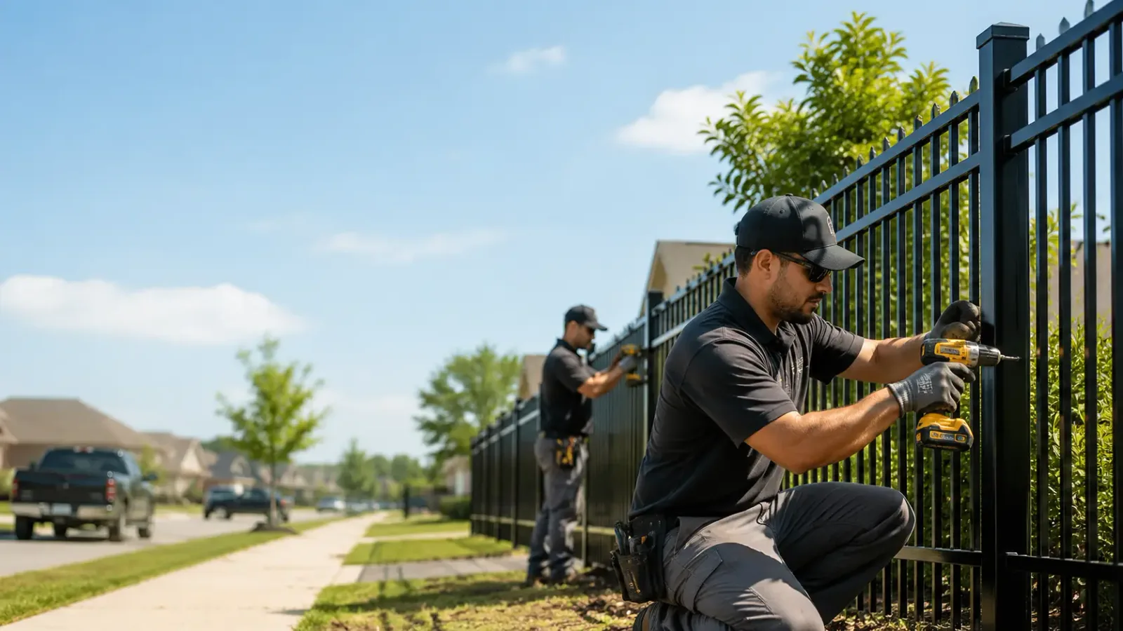 Metal Fence Installation in Salters, SC